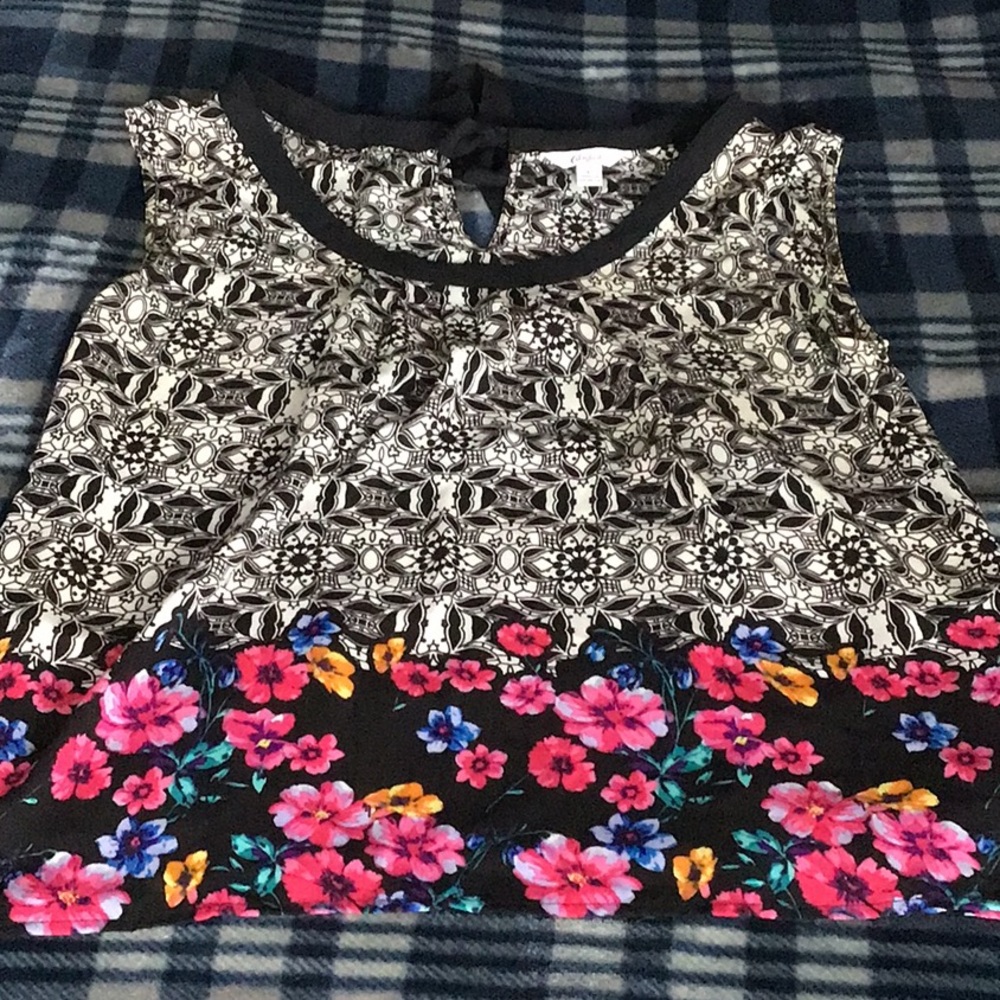 CANDIES BRAND WOMENS BLOUSE